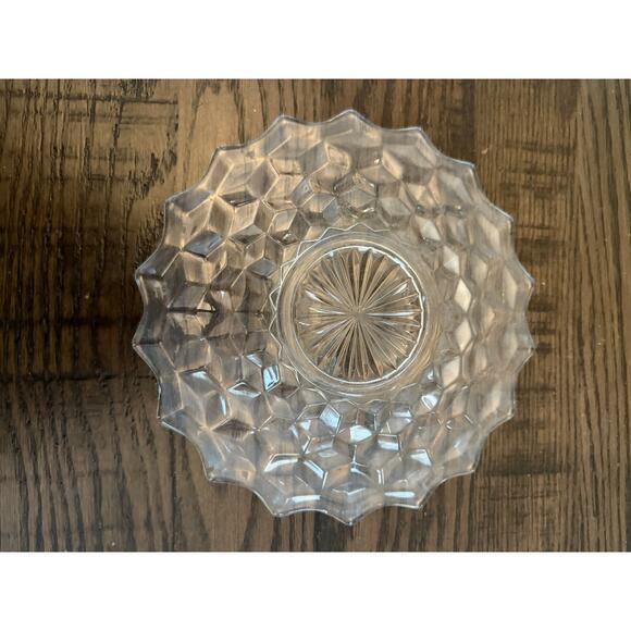 Vintage Fostoria American Clear 7½” Salad-Dessert Plate - Picture 6 of 9